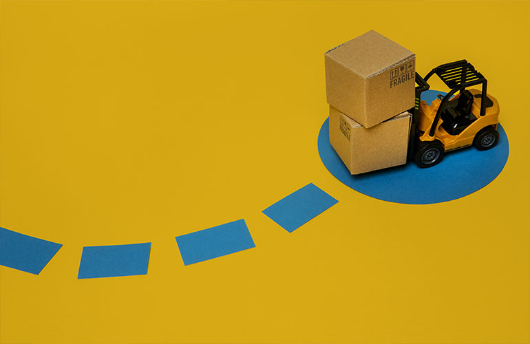 At the end of the day, going forward, a new normal that has evolved from. your only logistic partner.
